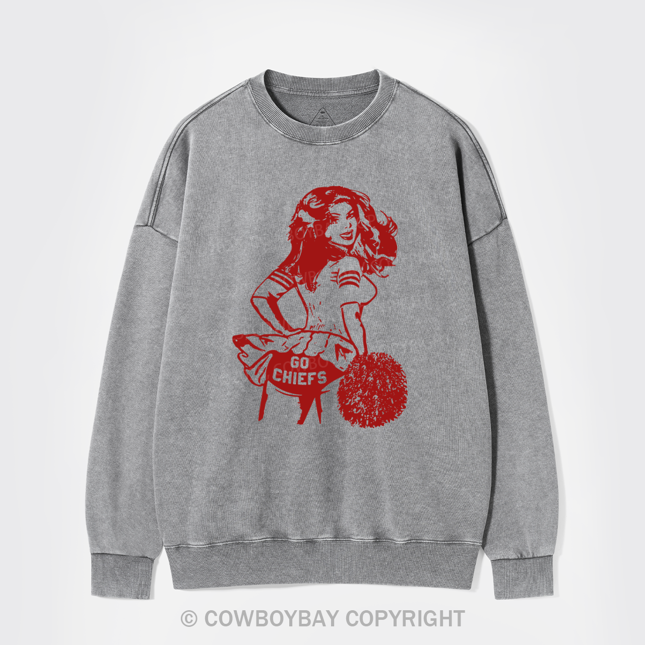 Go Chiefs Washed Sweatshirts