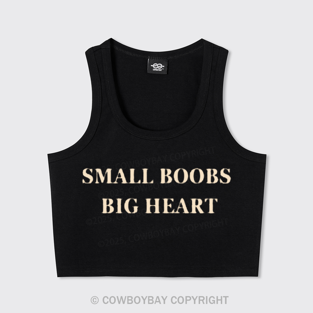 Small Boobs Big Heart Tank Top