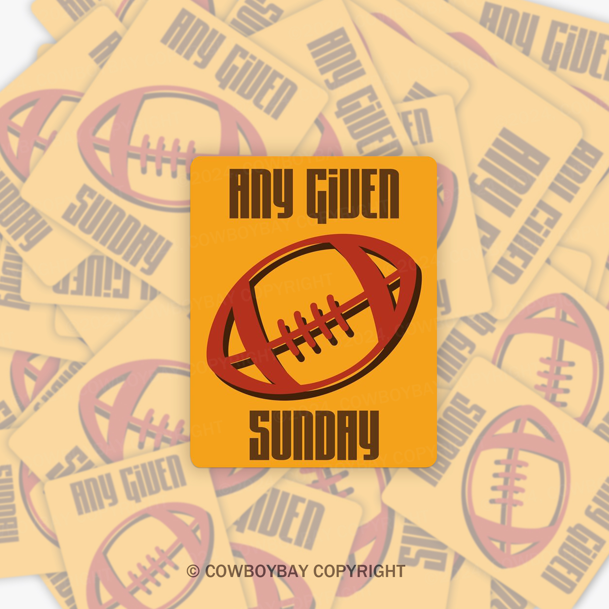 Any Given Sunday Sticker 