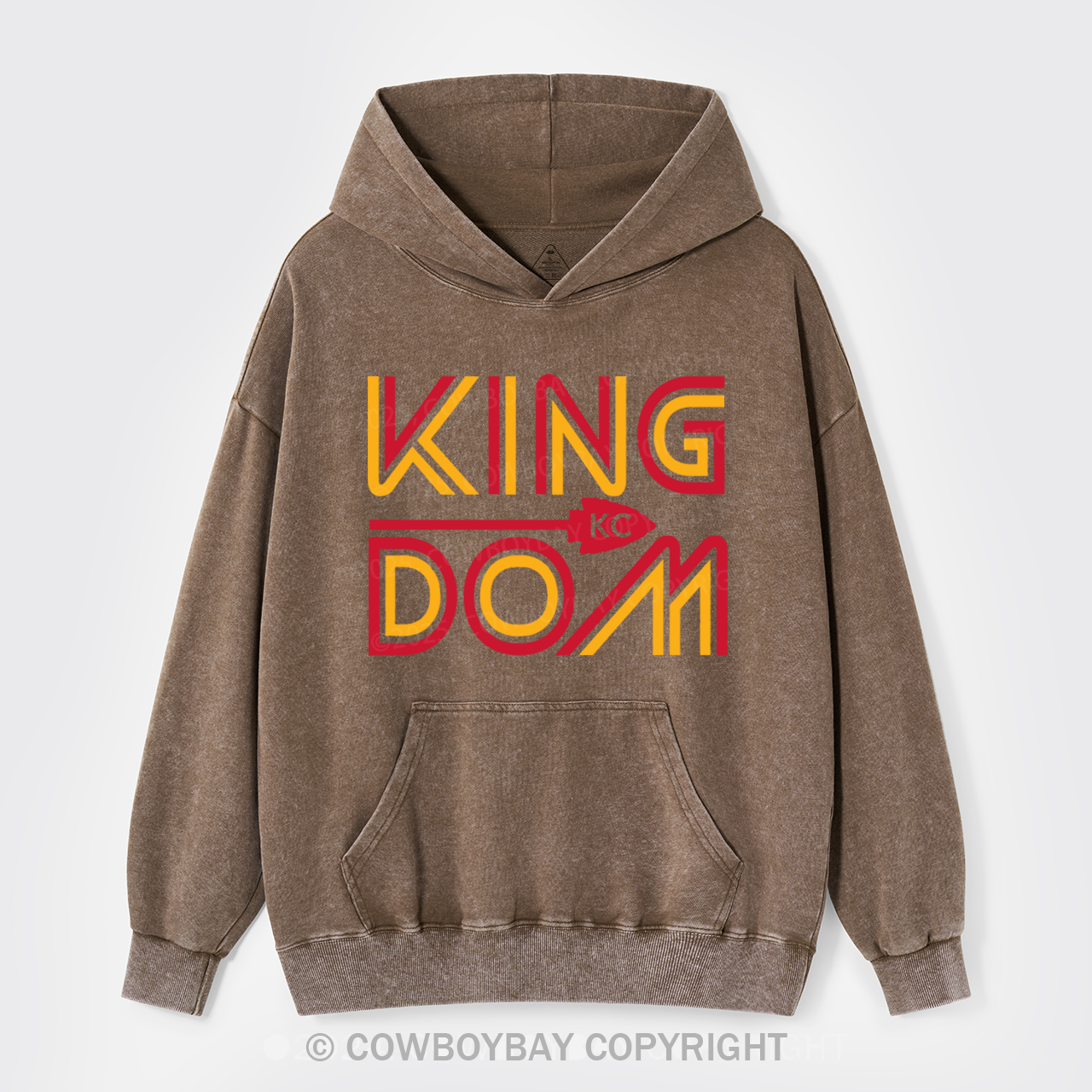 KC Kingdom arment-Dye Hoodies