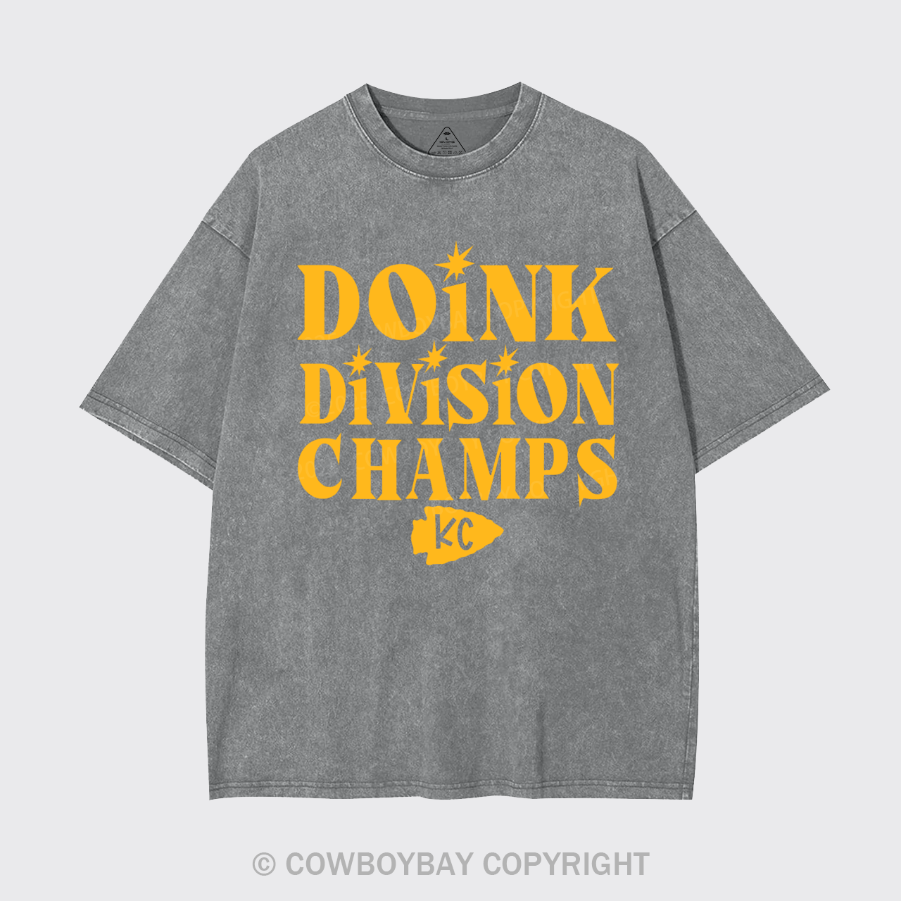 Doink Division Champs Garment-dye Tees