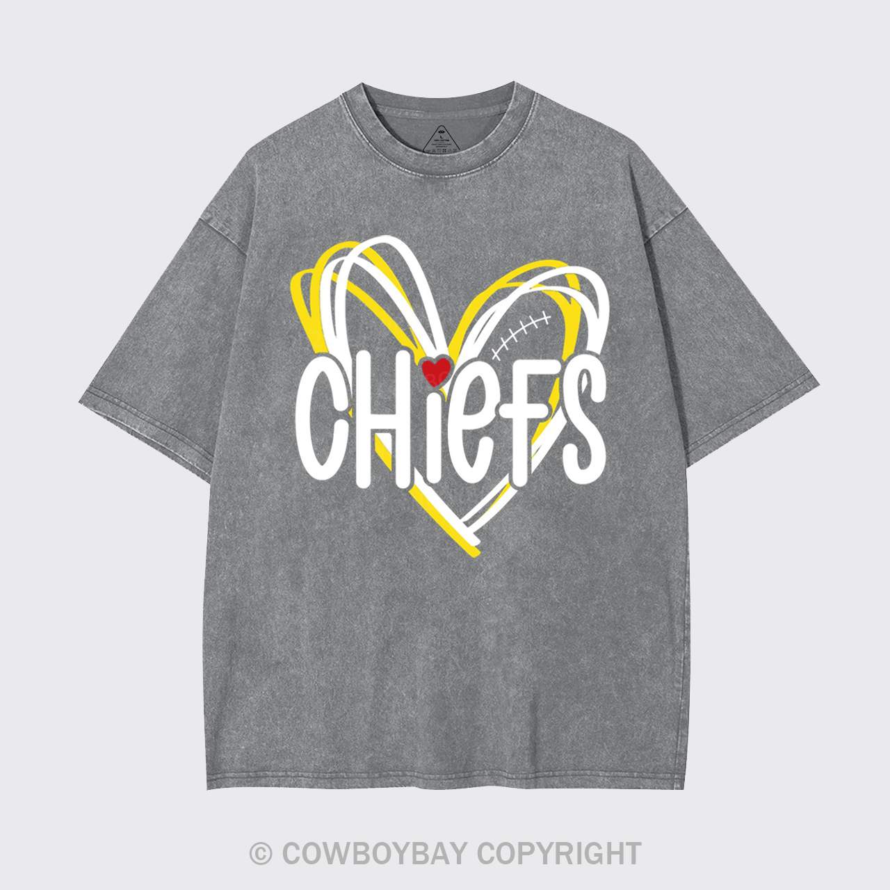 Chiefs Football Garment-dye Tees