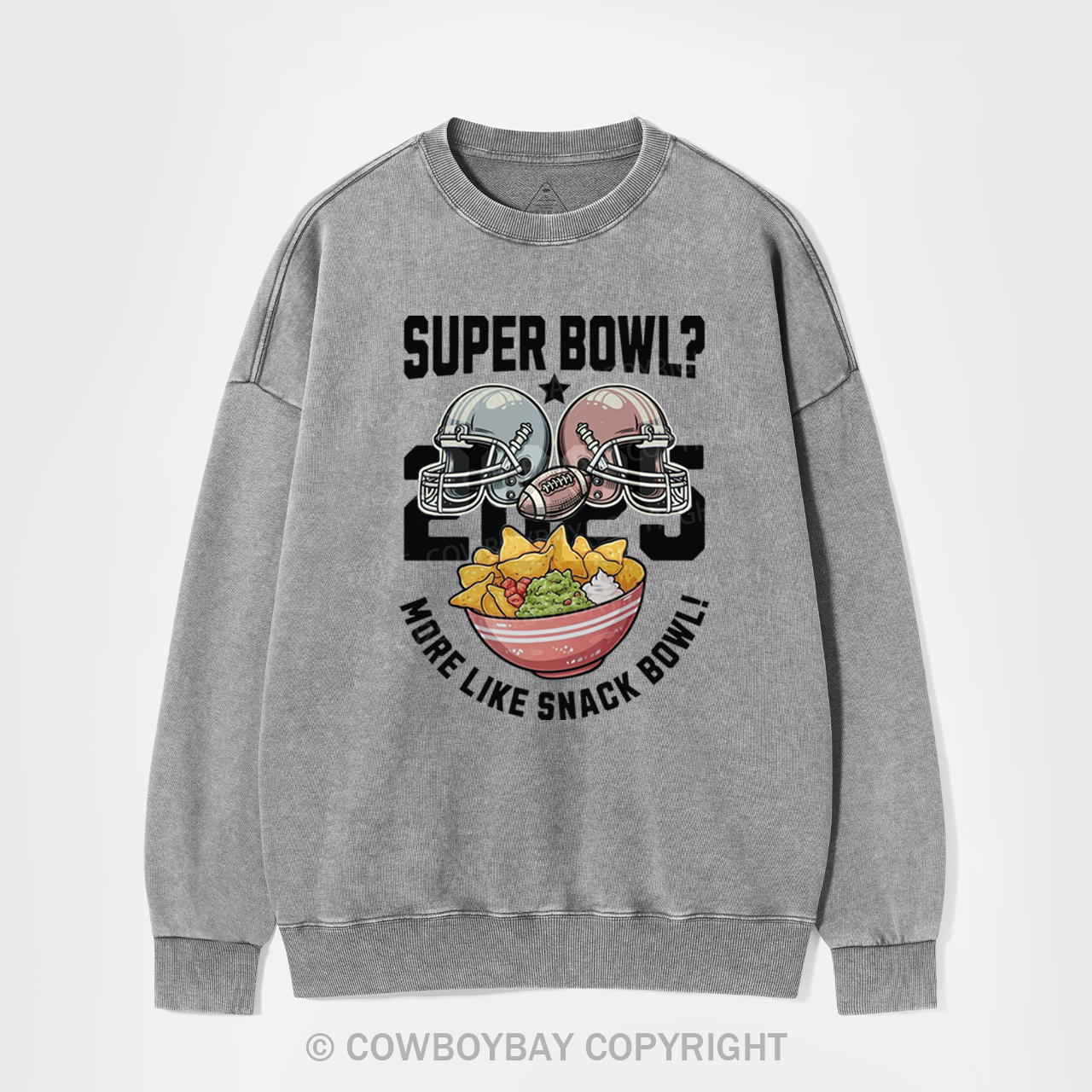 Super Bowl 2025 Washed Sweatshirts