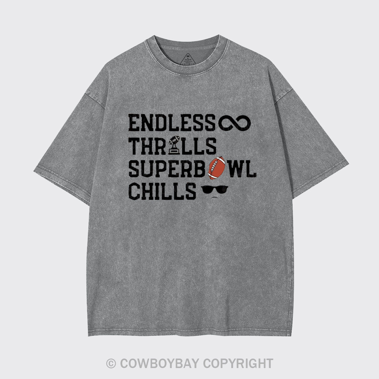 Super Bowl Garment-dye Tees