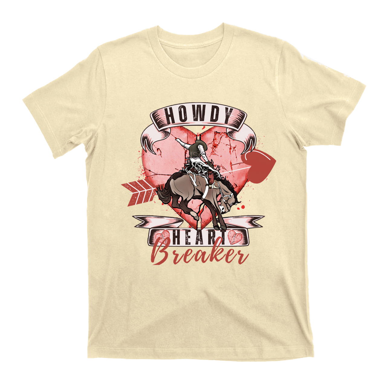 Howdy Heart Breaker Cowboy Valentine T-Shirts