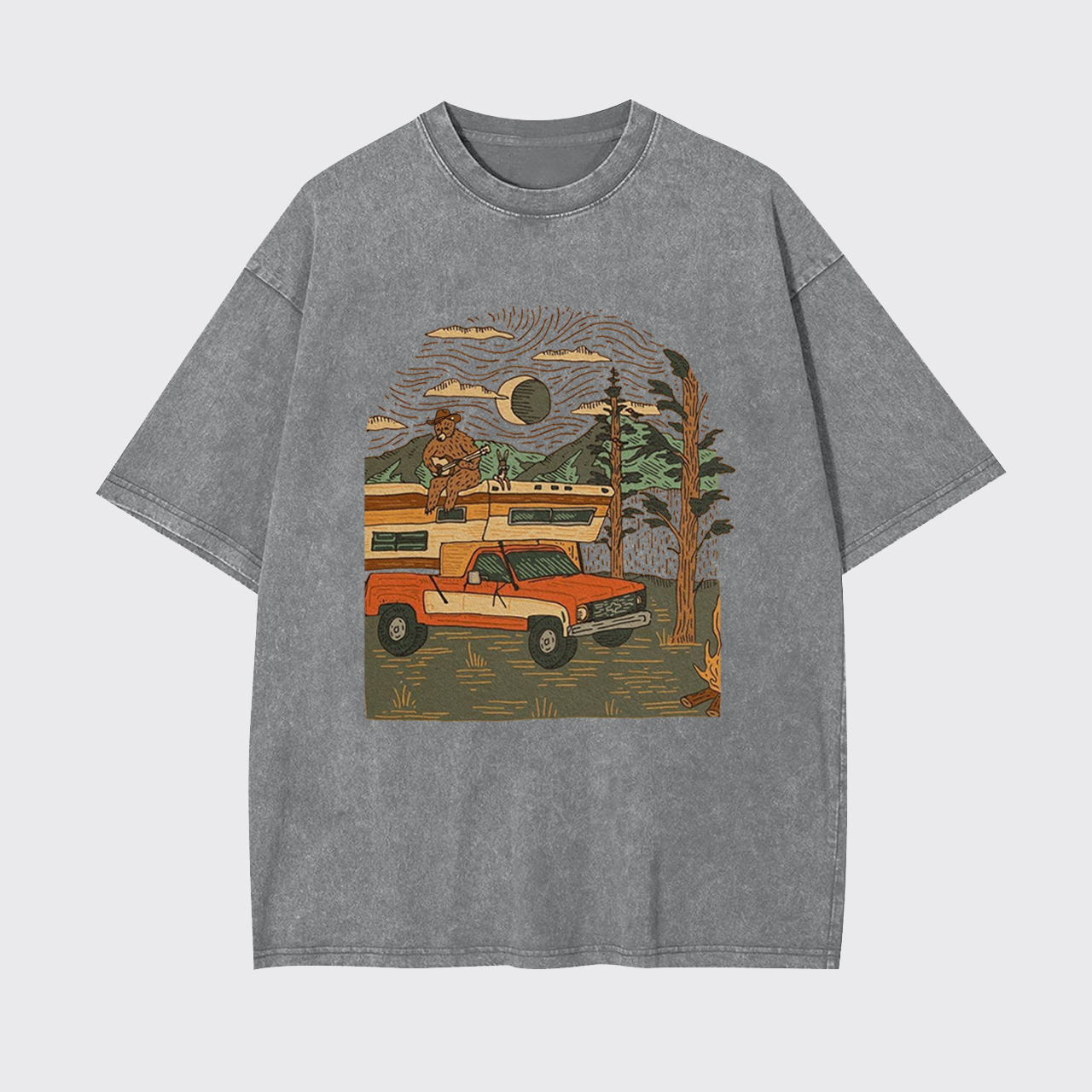 Rugged Cowboy Adventure Garment-dye Tees