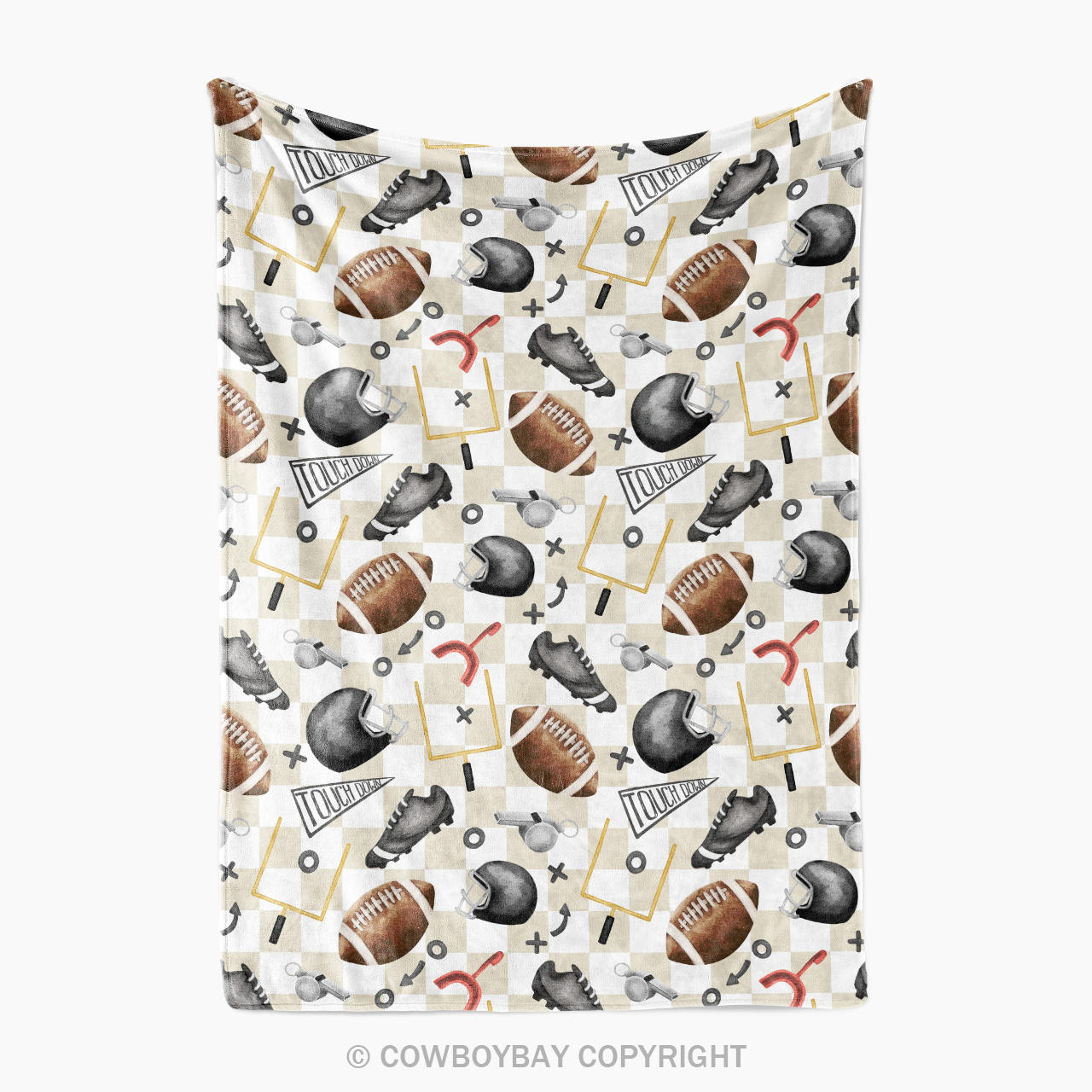 American Football Blanket