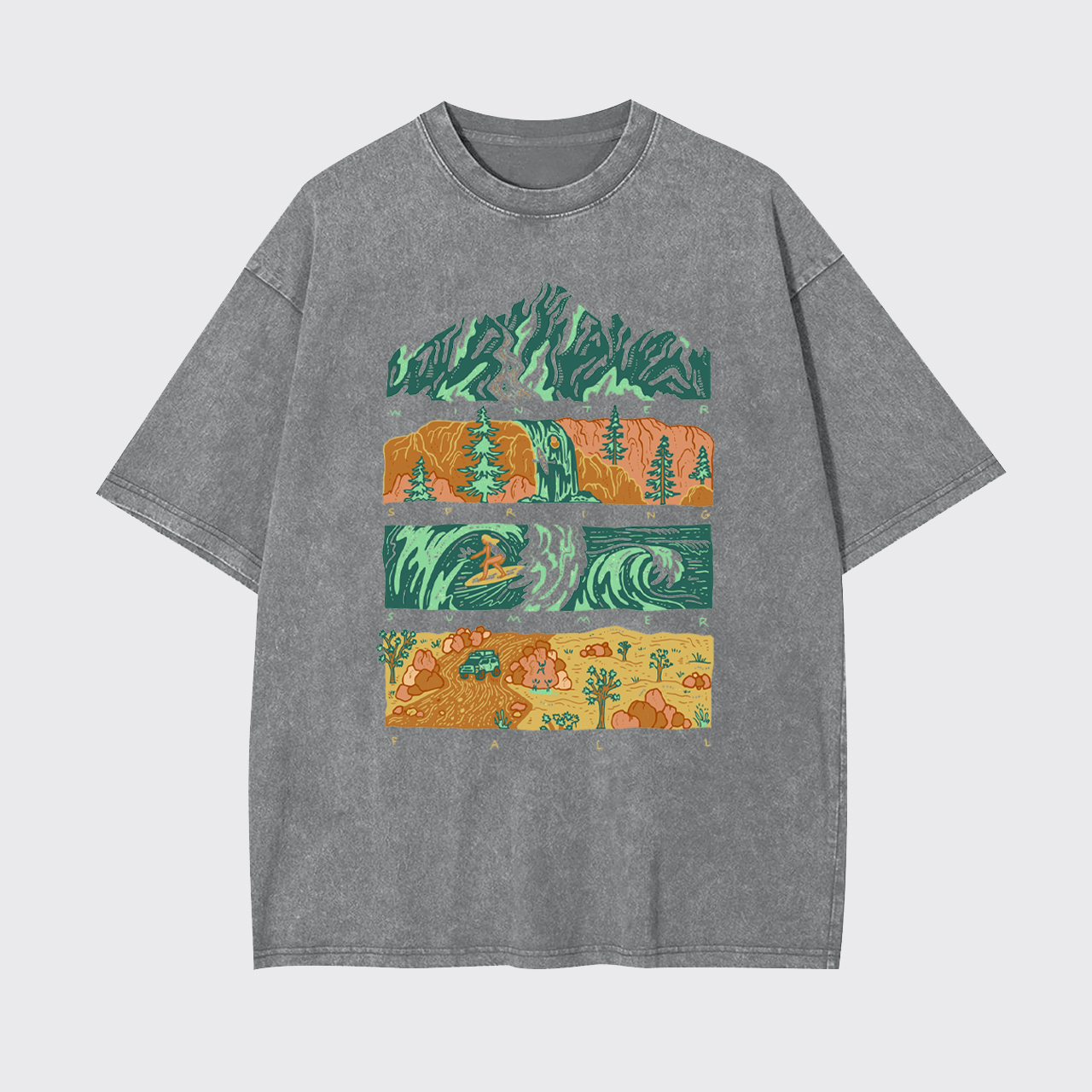 Nature's Journey Garment-dye Tees