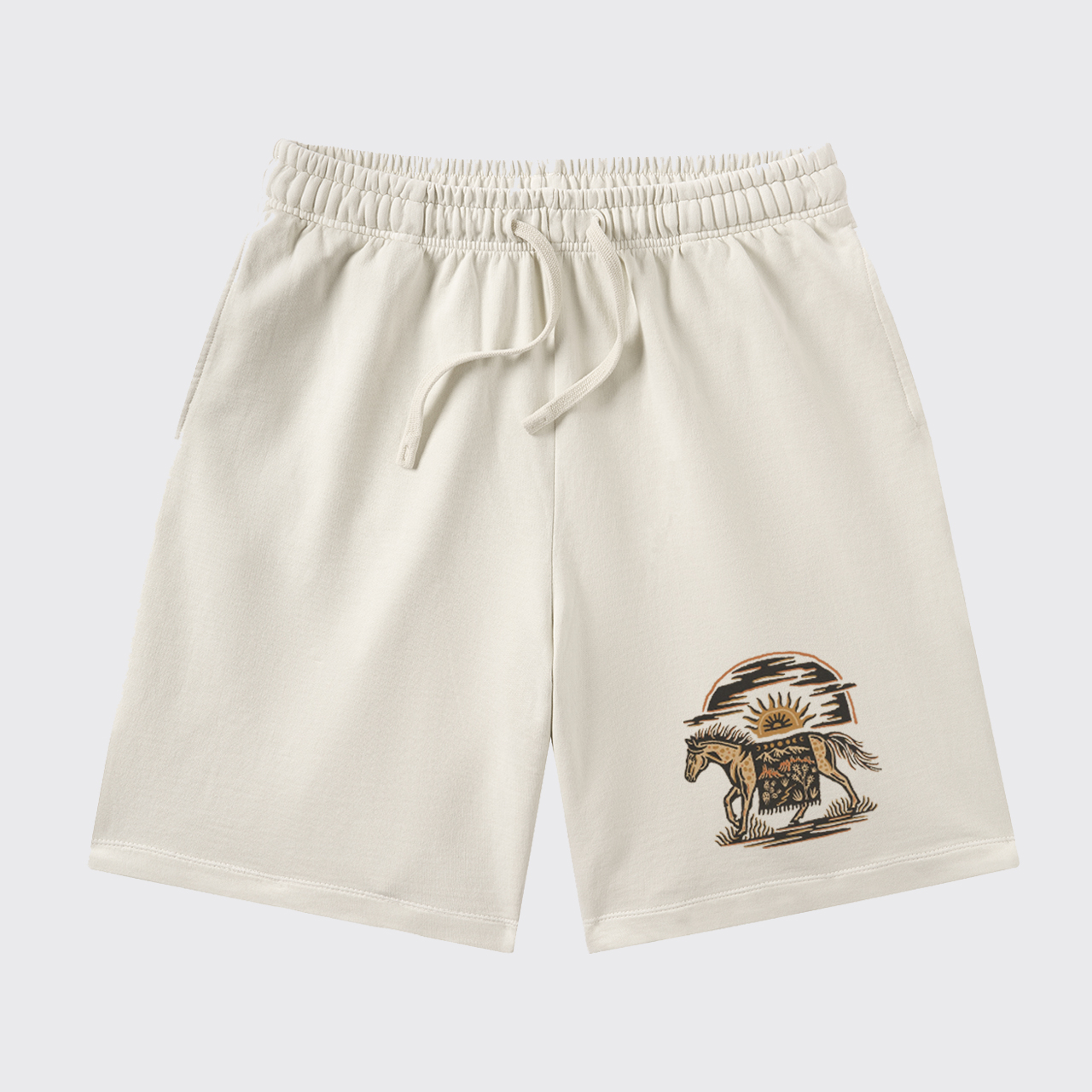 Ride Into The Cowboy Sunset_Broncobay Shorts