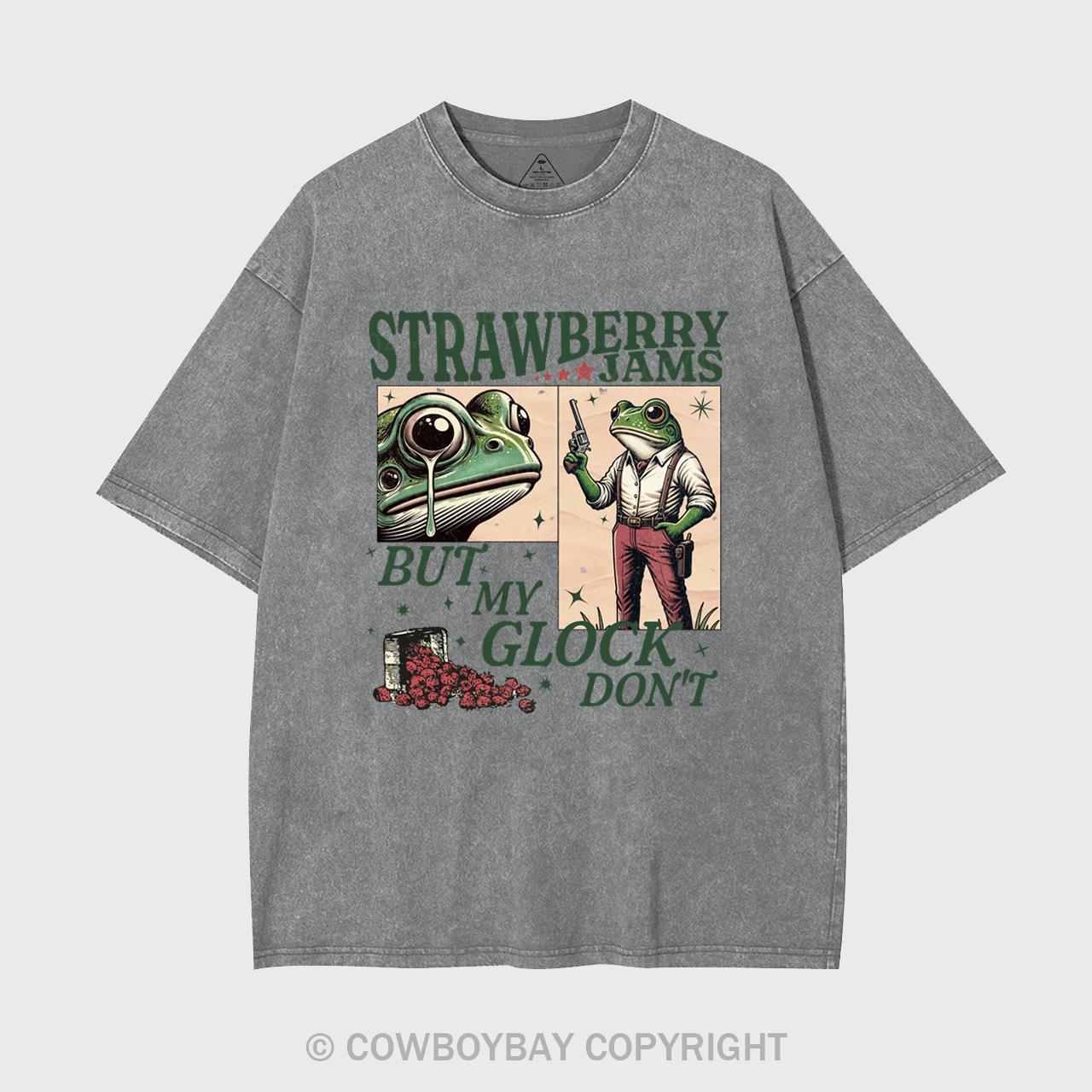 Strawberry Jams Garment-dye Tees