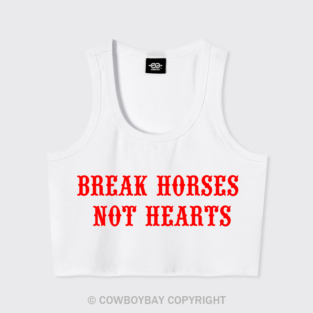 Break Horses Not Hearts Tank Top
