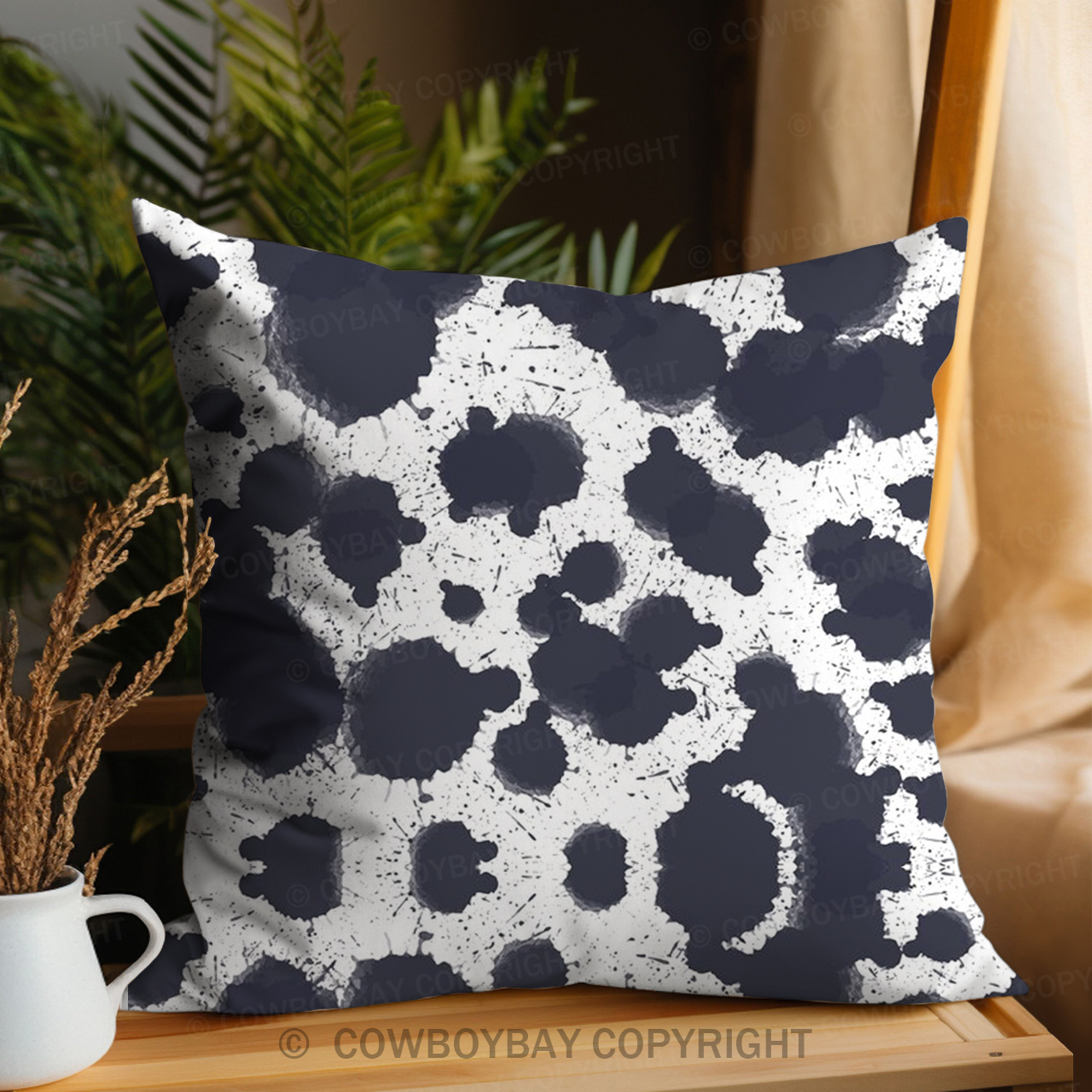 Cow Pattern Pillow Cover
