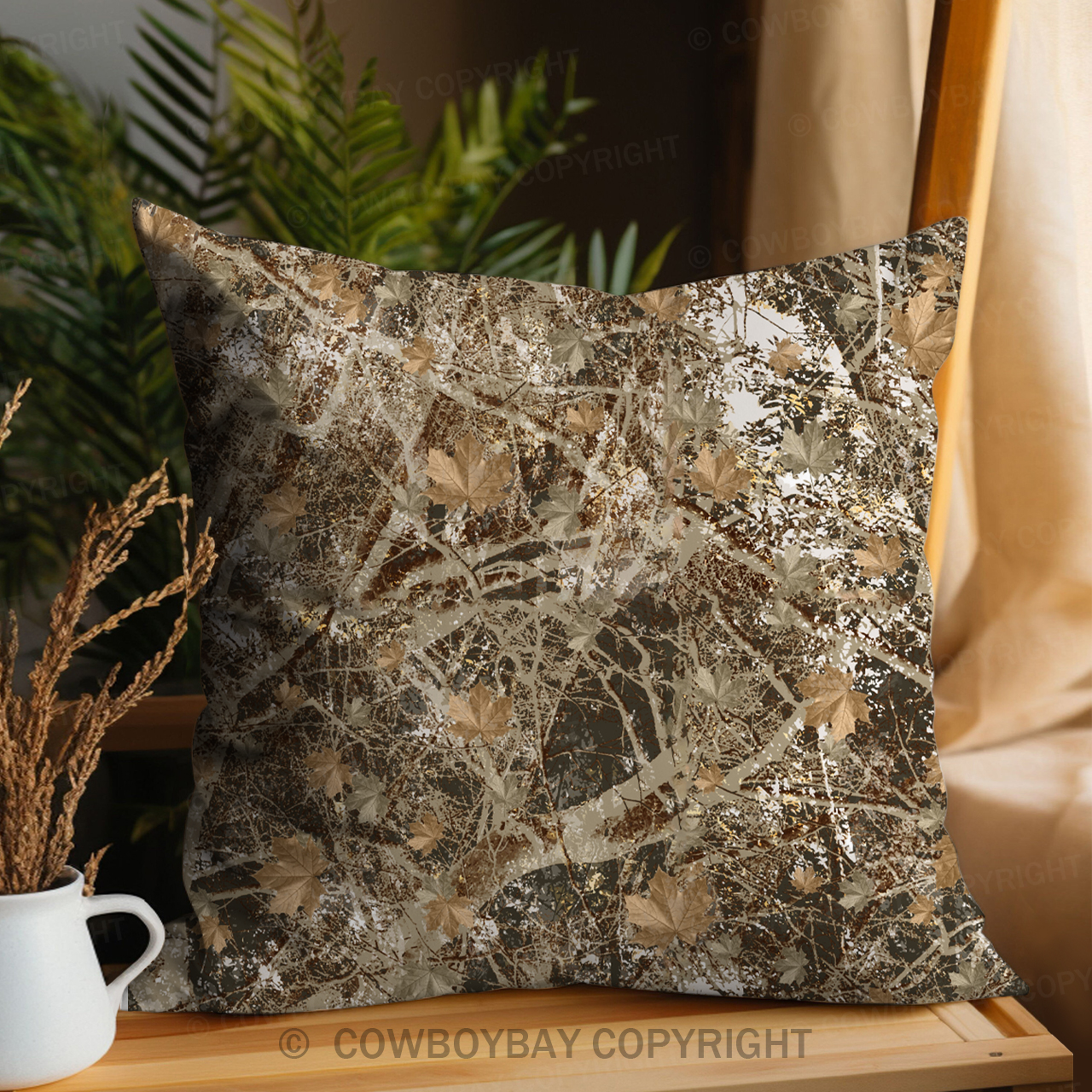 Outdoor Camouflage Pillow Cover