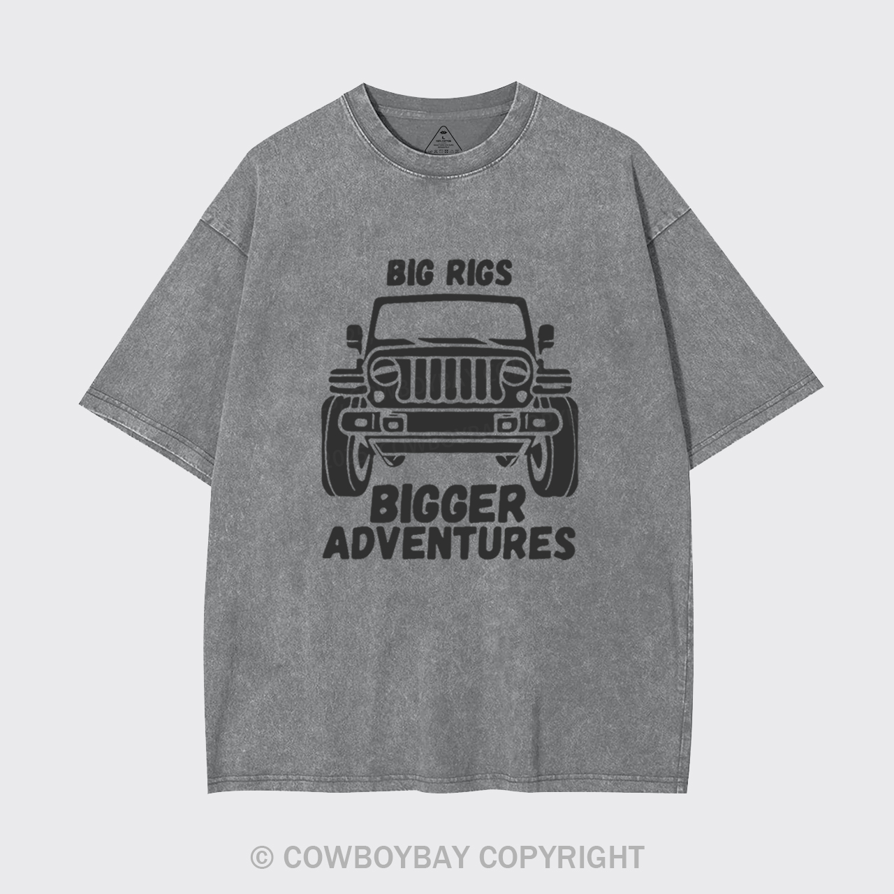 Big Rigs Bigger Adventures Garment-dye Tees