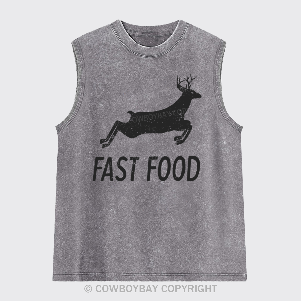 Fast Food Deer Washed Tanks