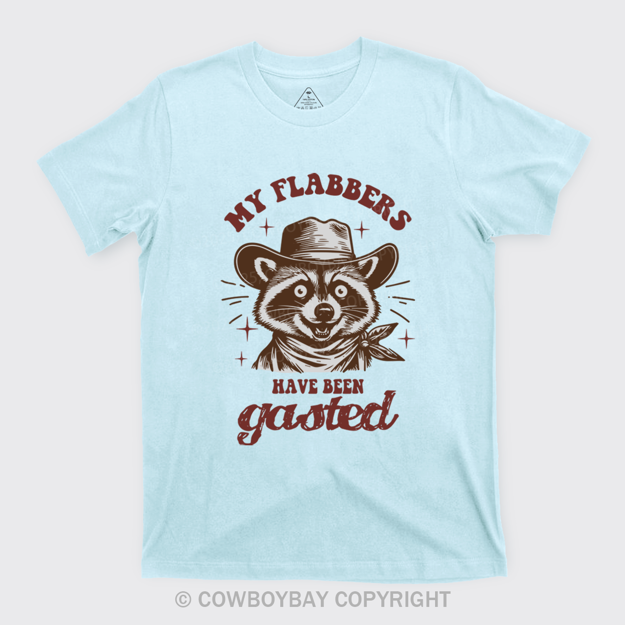 Flabbergasted Cowboy Raccoon T-Shirts