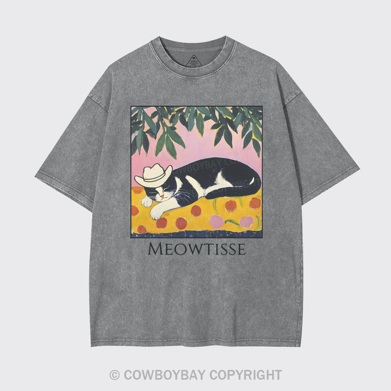 Matisse Cat Garment-dye Tees