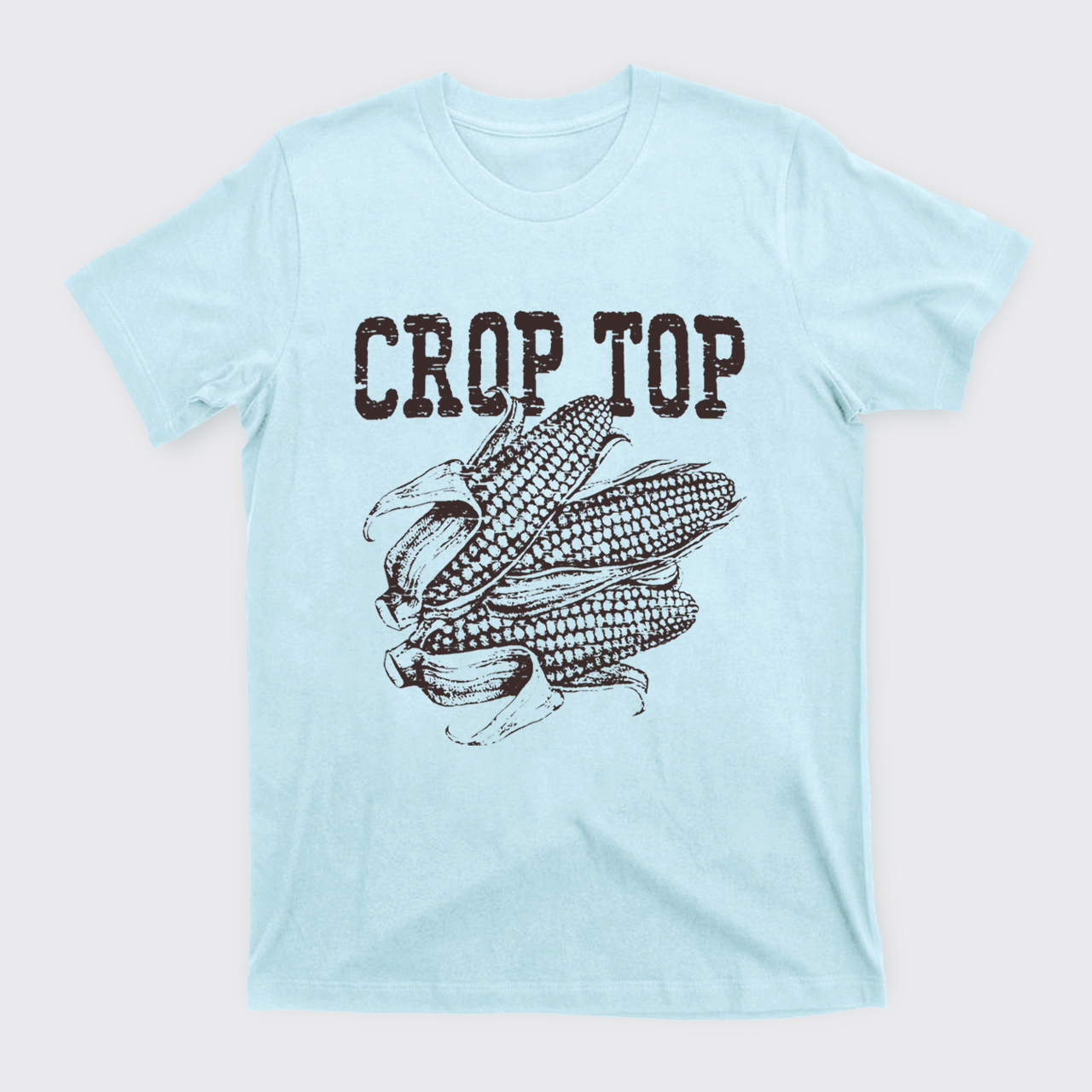 Crop Top Corn T-Shirts