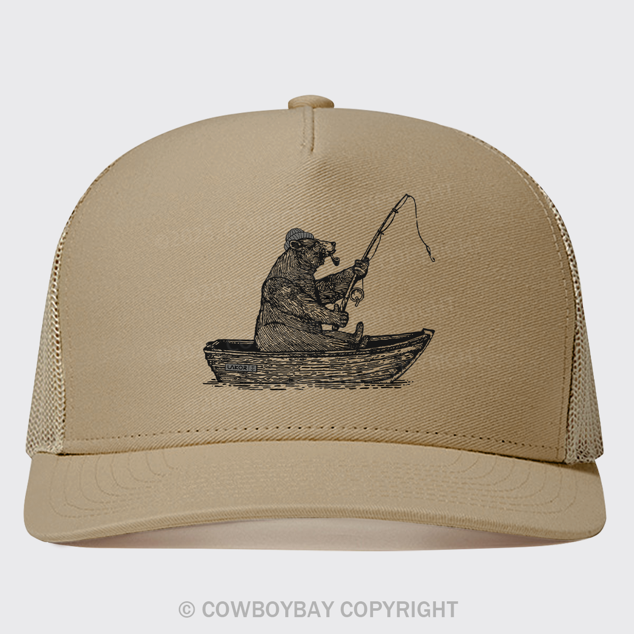 Boat Bear Trucker Hat