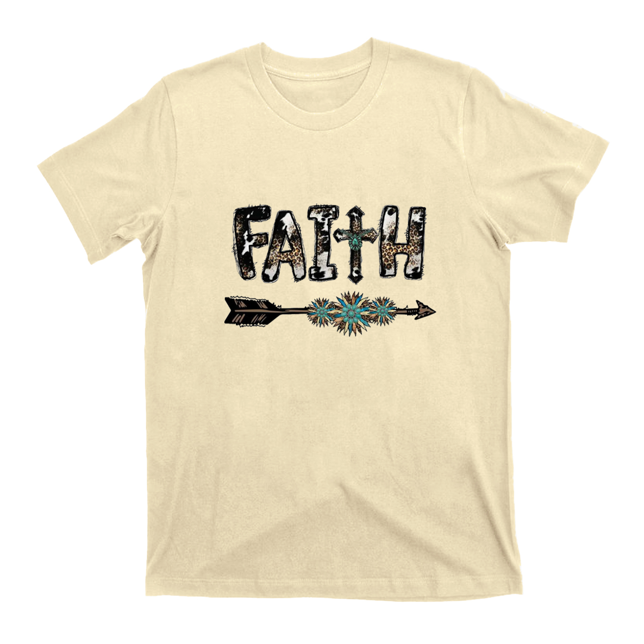 Cowboy Shoots Arrow of Faith T-Shirts