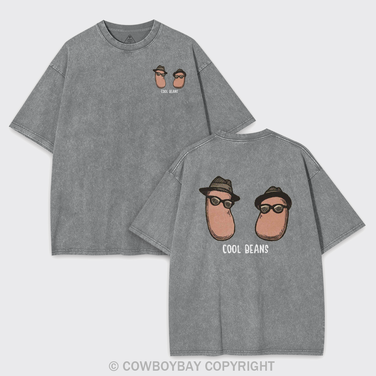 Cool Beans Garment-dye Tees