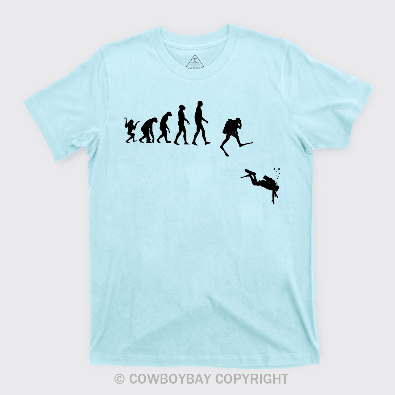 Scuba Diving Evolution T-Shirts