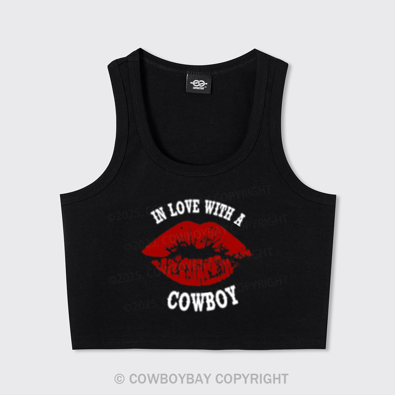 I Love Cowboys Tank Top