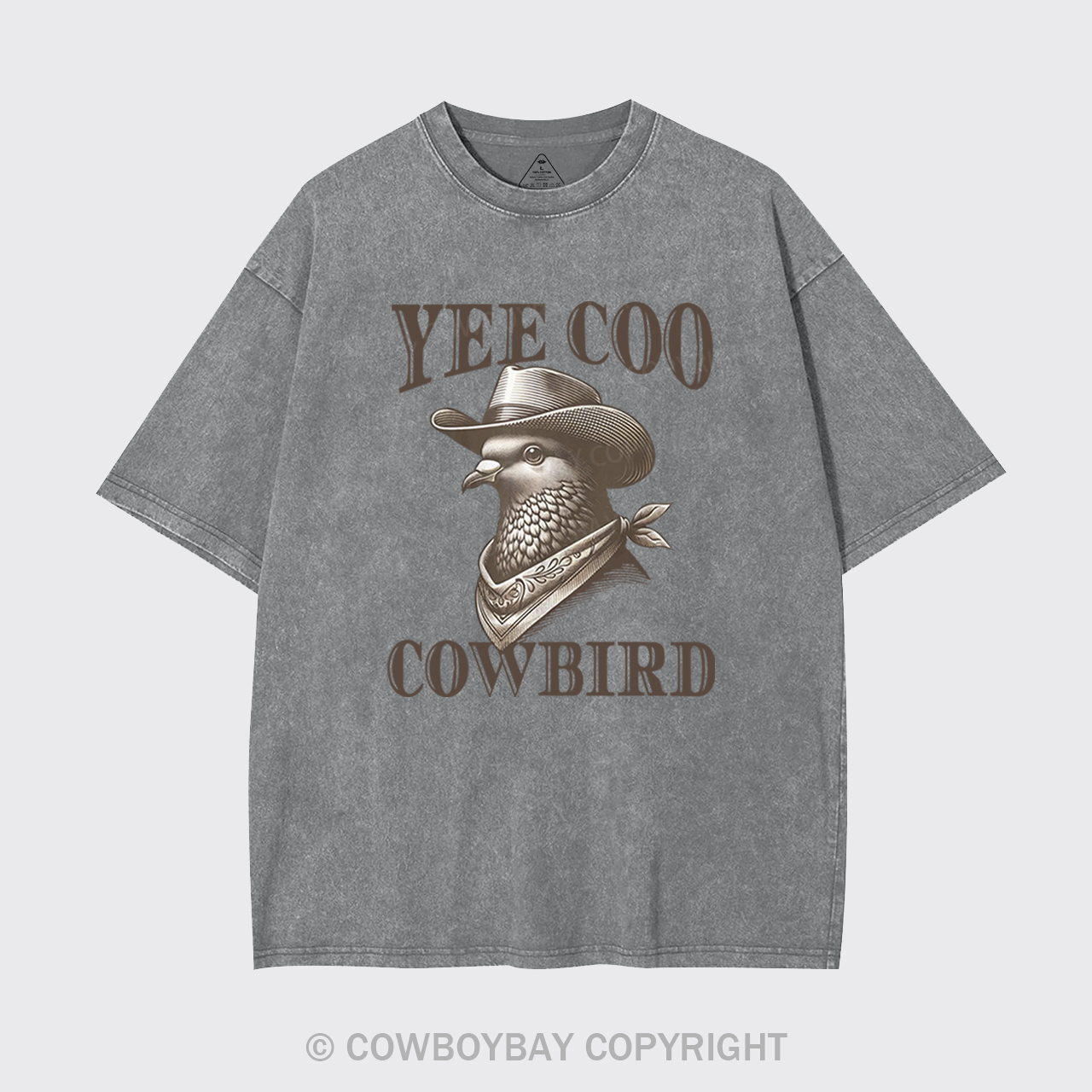 Yee Coo Cowbird Garment-dye Tees
