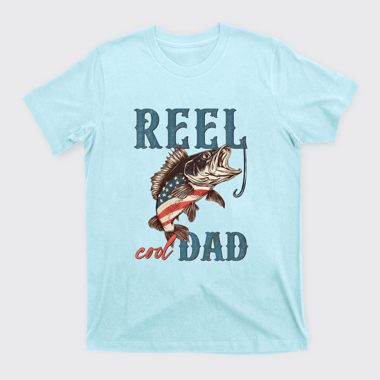 Reel Cool Dad-4th Of July T-Shirts