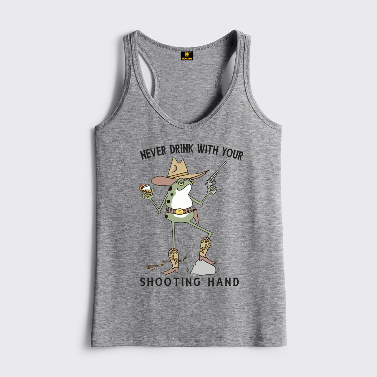 Never Drink With Your Shooting Hand Classic Tanks