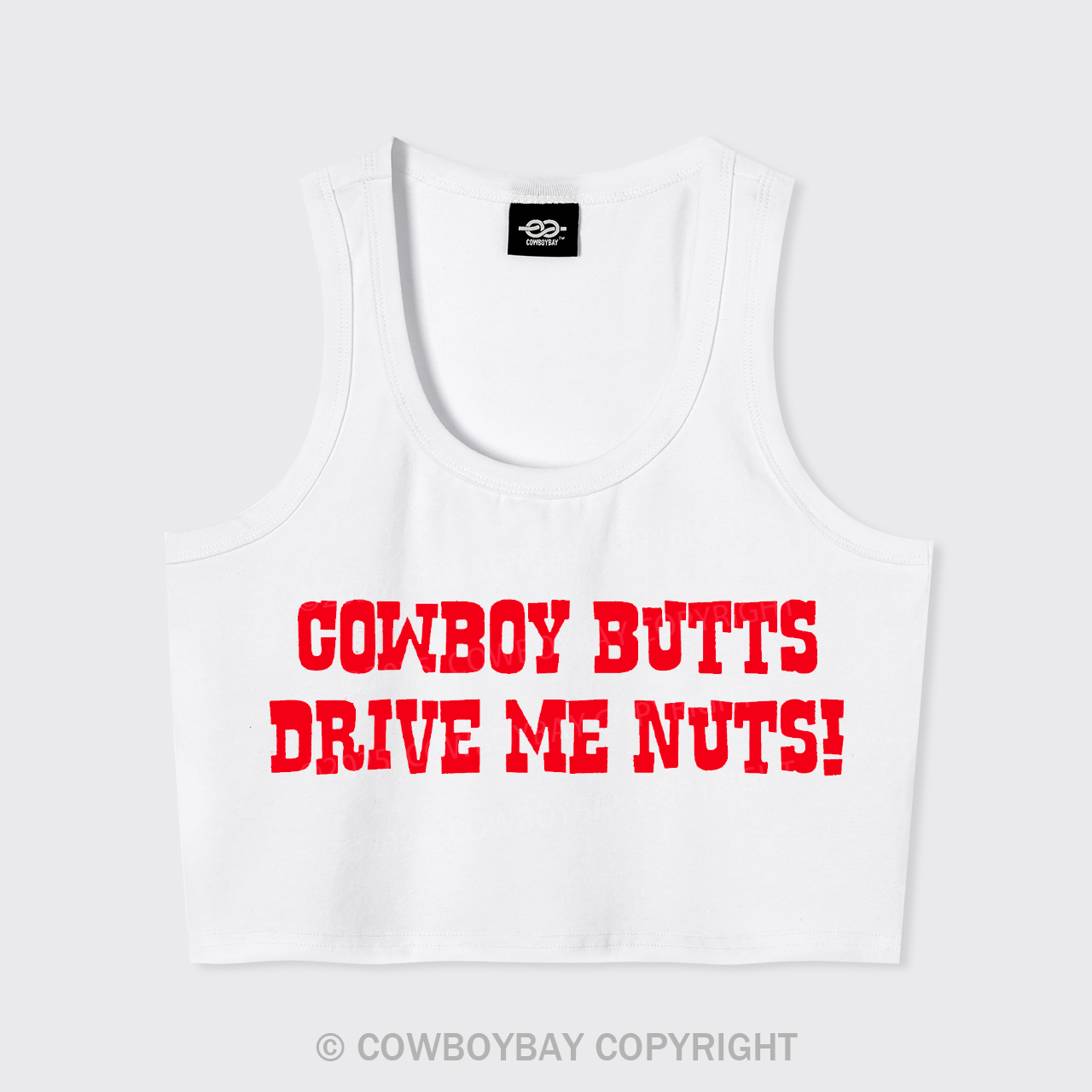 Cowboy Butts Drive Me Nuts Tank Top
