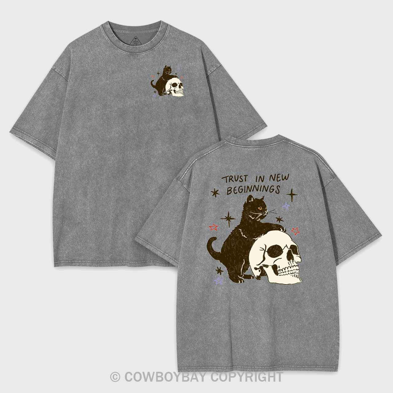 Trust In New Beginnings Garment-dye Tees