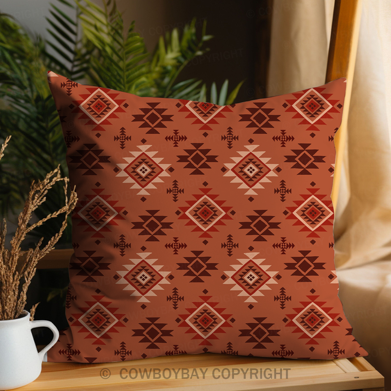Aztec Pattern Design Pillow Cover_13