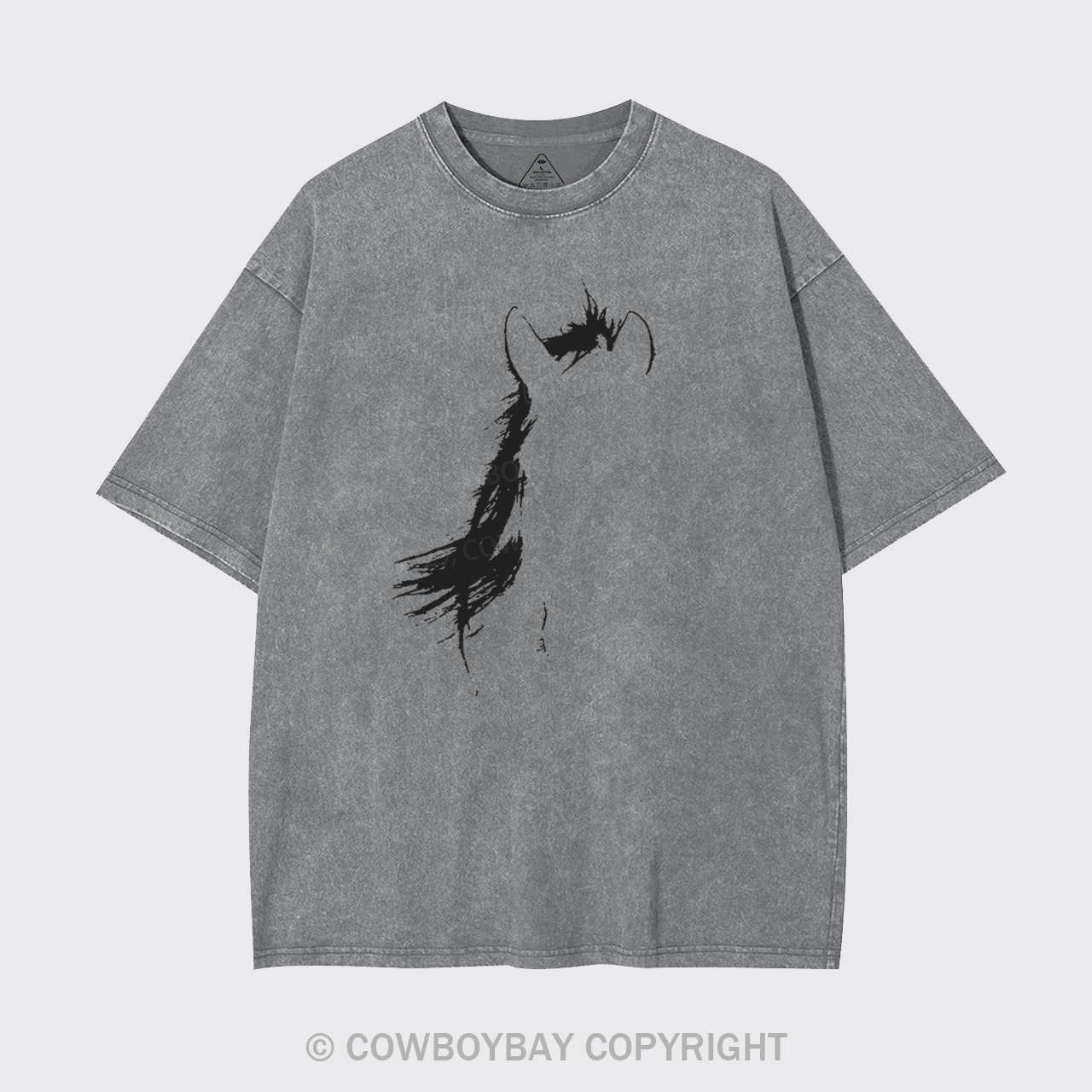 Vintage Horse Print Garment-dye Tees