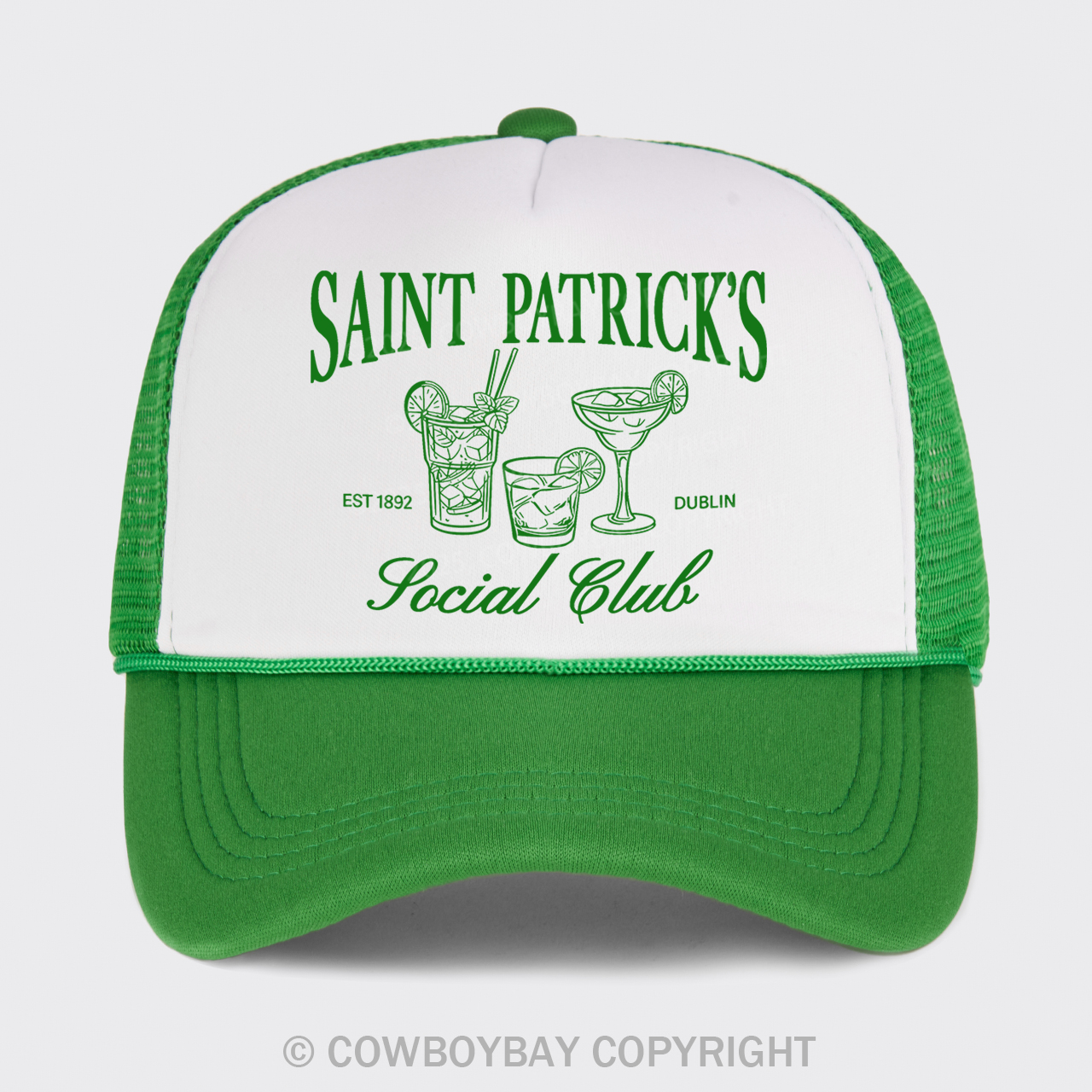 Social Club St. Patricks Day Trucker Hat