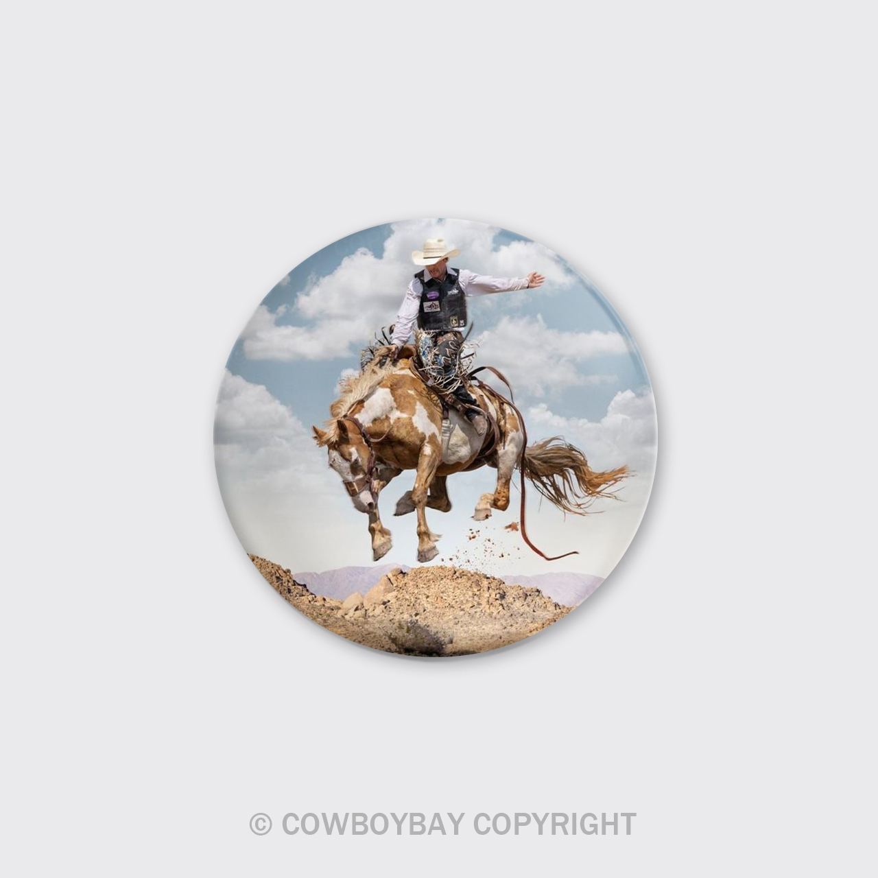 Rodeo Makes Cowboy Better_Cowboybay Pin