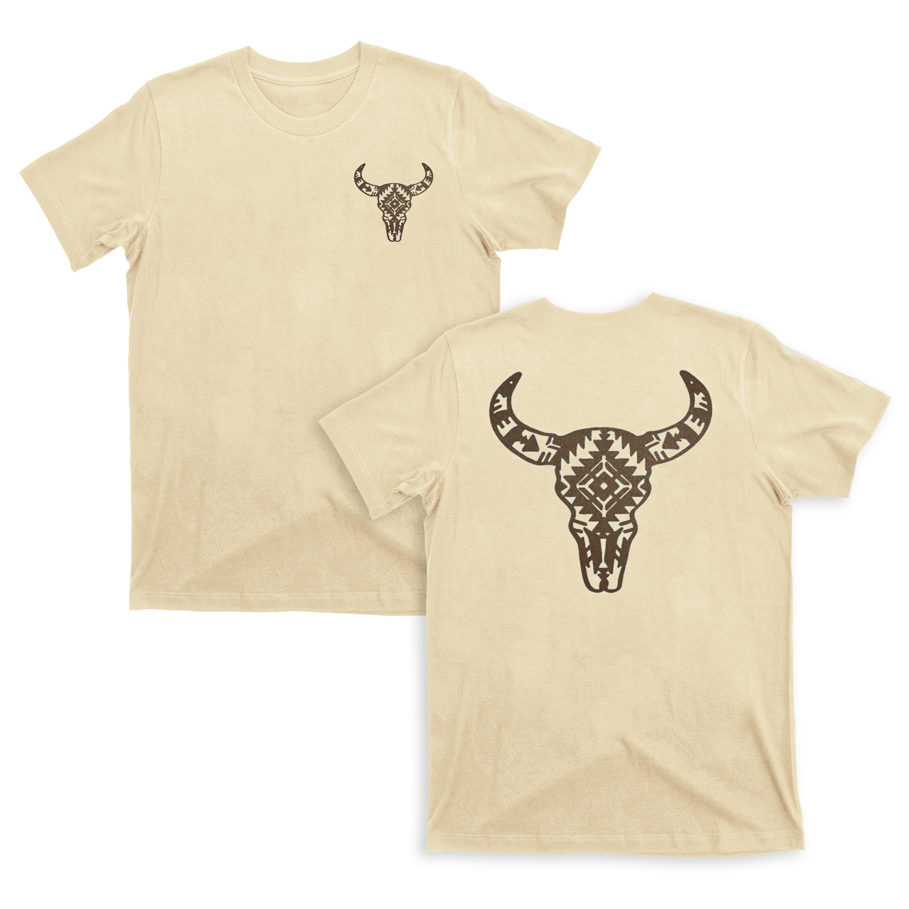Texas Bull Head Vintage T-Shirts