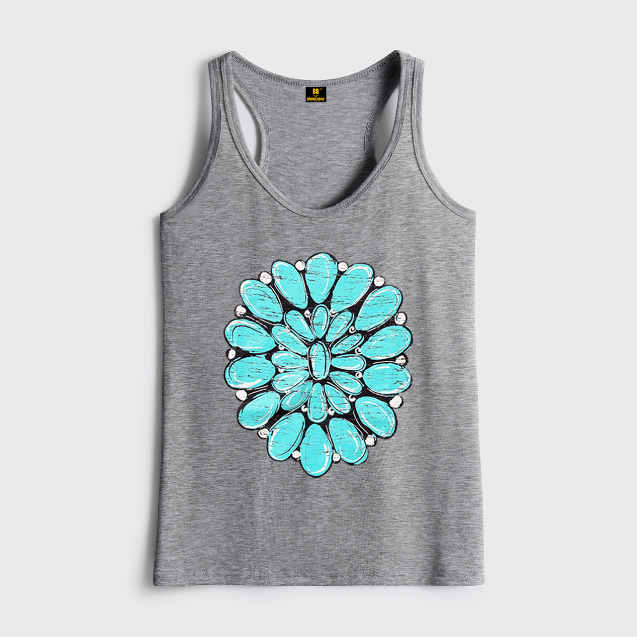 Turquoise Stone Country Music Classic Tanks
