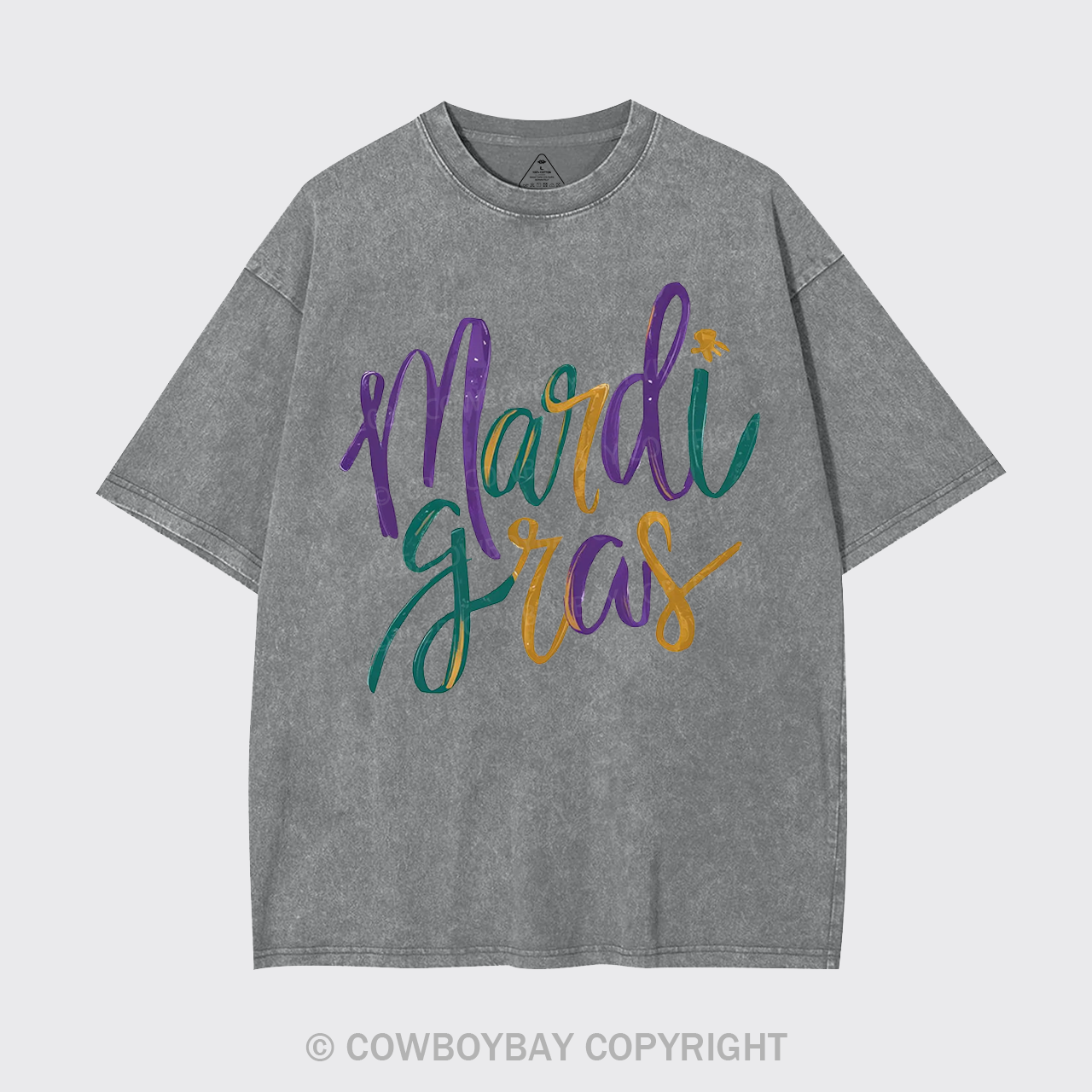 Mardi Gras Garment-dye Tees