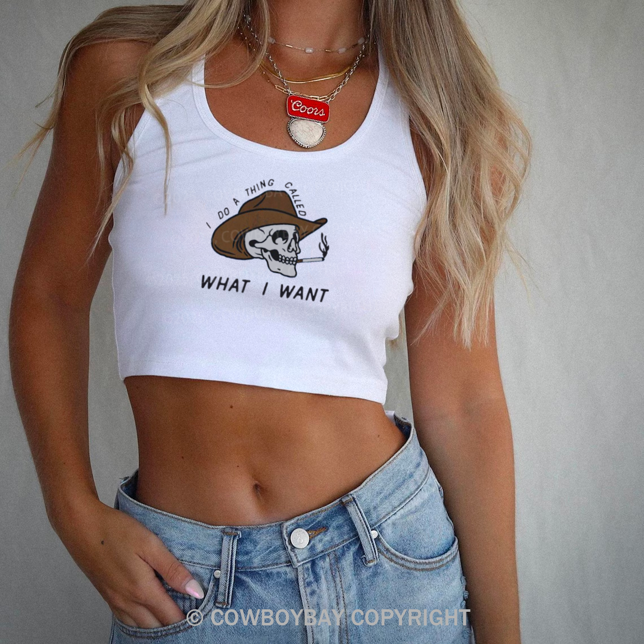 I Do what I want Tank Top