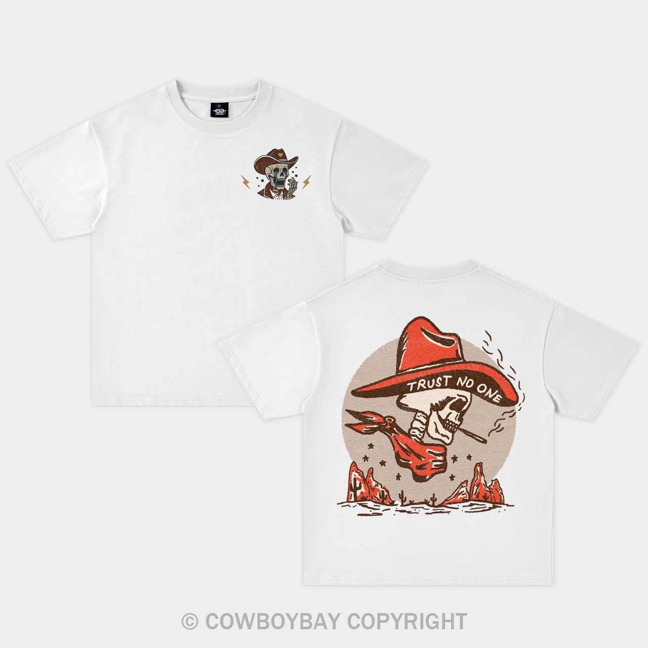 Trust No One Oversize T-Shirts