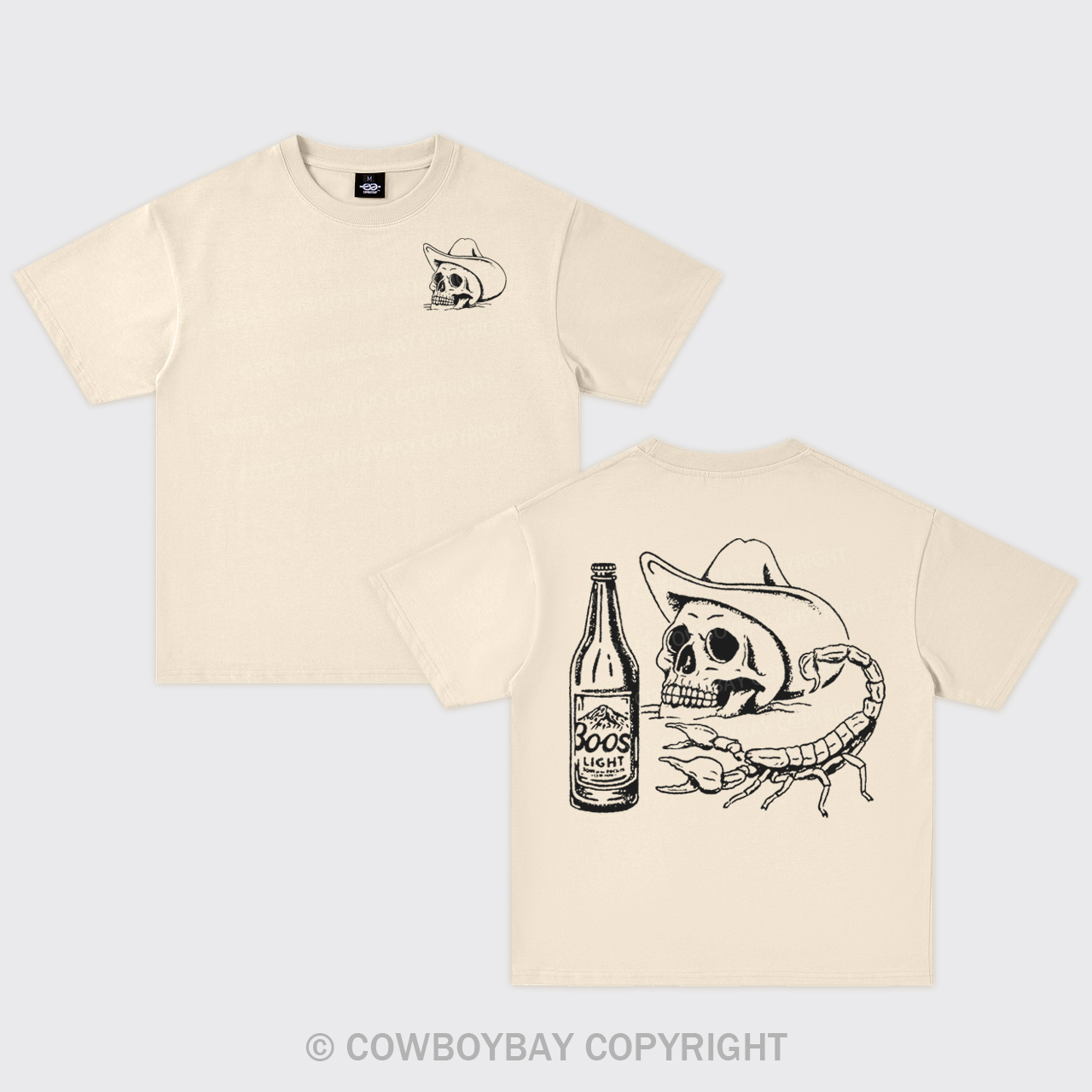Cowboy Boos Oversize T-Shirts
