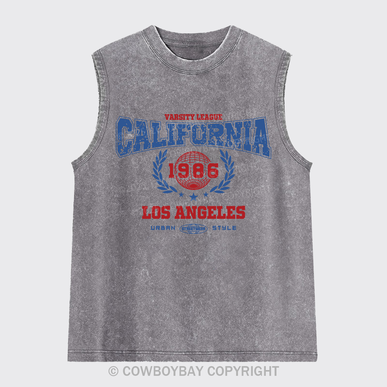 California 1986 Los Angeles Washed Tanks