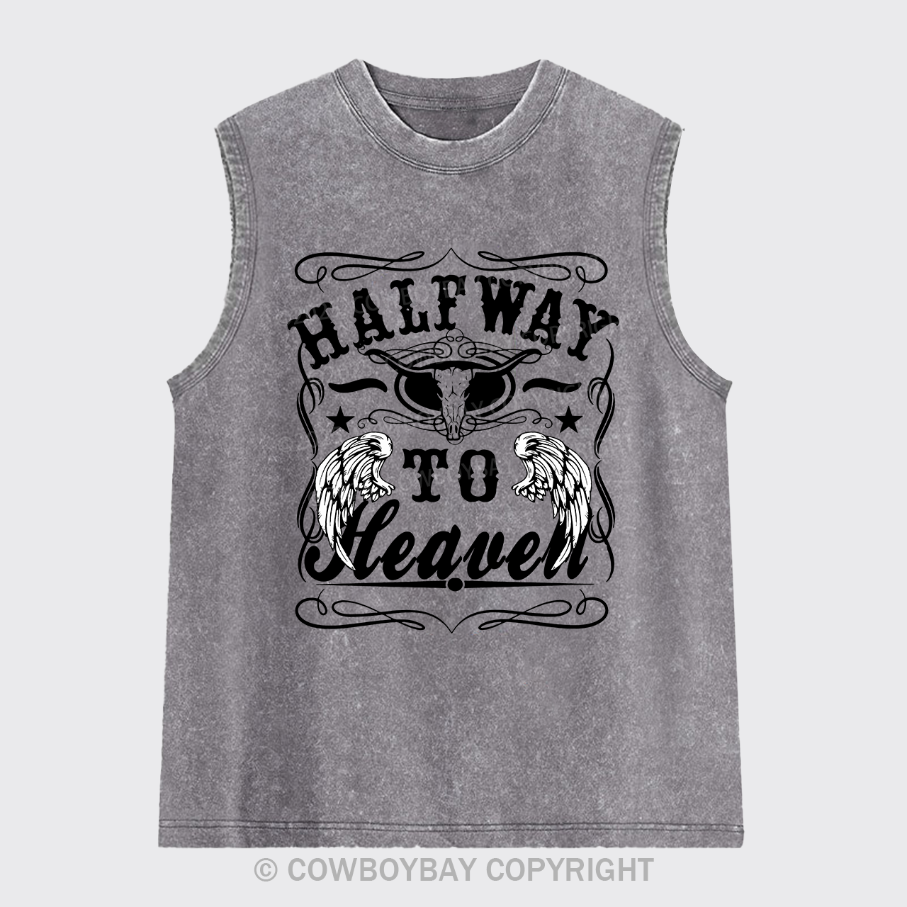 Halfway To Heaven Washed Tanks