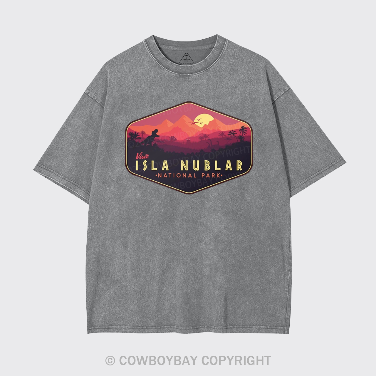 Isla Sorna National Park Garment-dye Tees