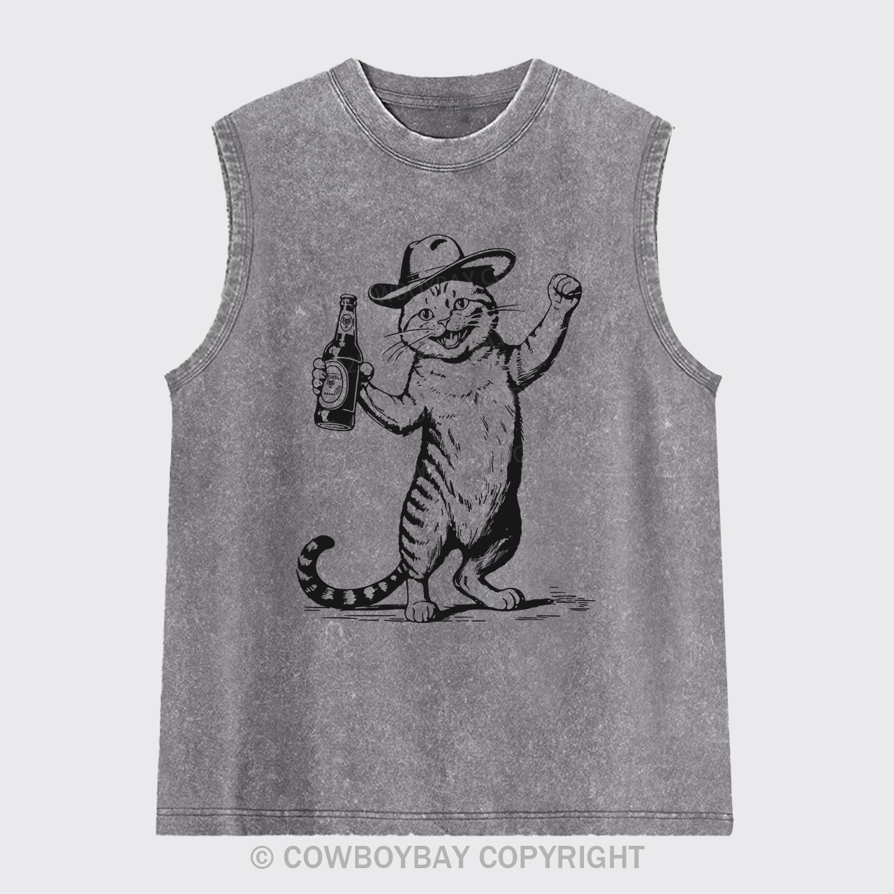 For Beer Cat Washed Tanks