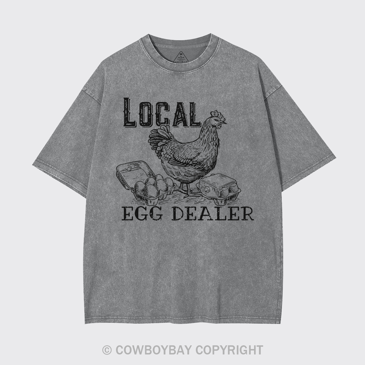 Local Egg Dealer Garment-dye Tees