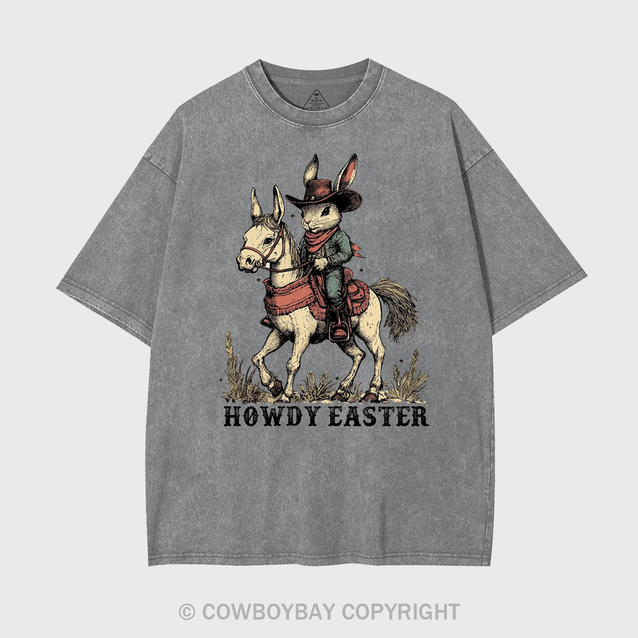 Howdy Easter Garment-dye Tees