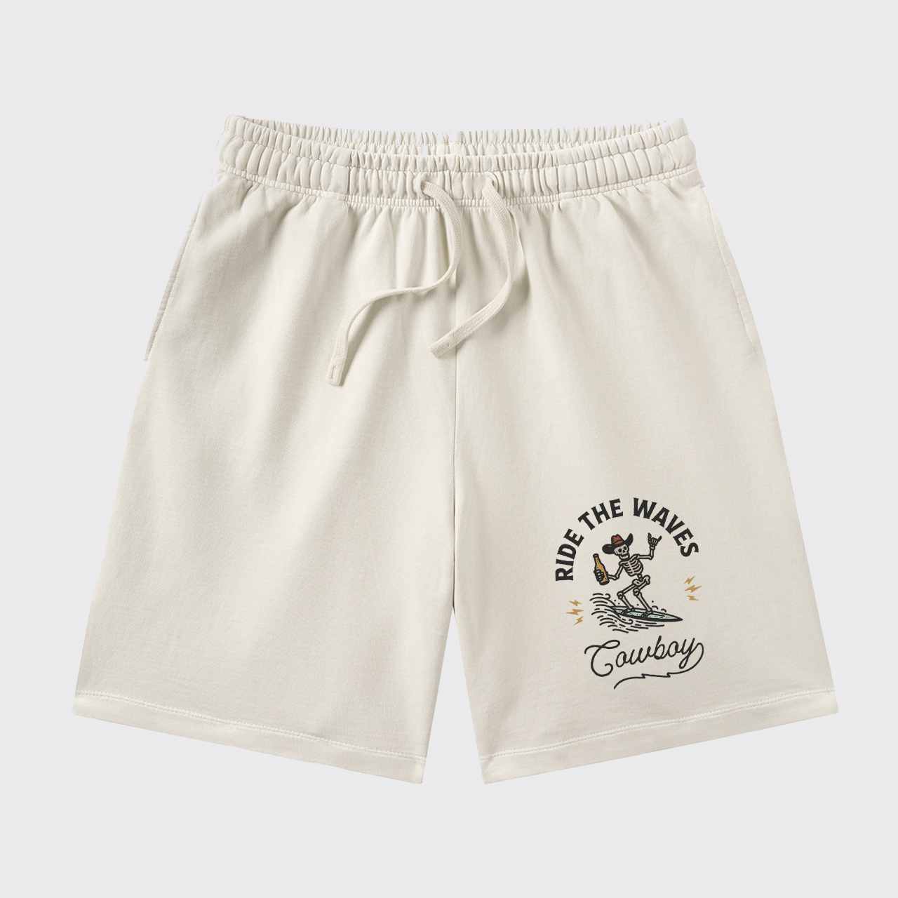 Surfing Cowboy Skeleton_Cowboybay Classic Shorts