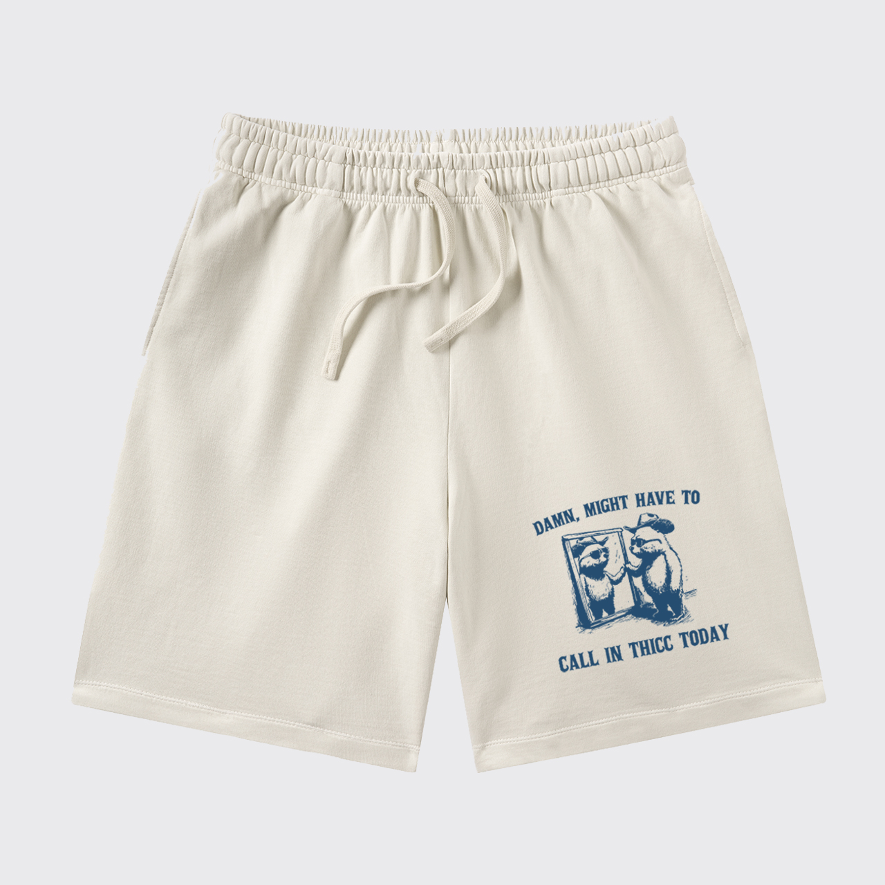 Damn,Might Have To Call In Thicc Today_Cowboybay Classic Shorts